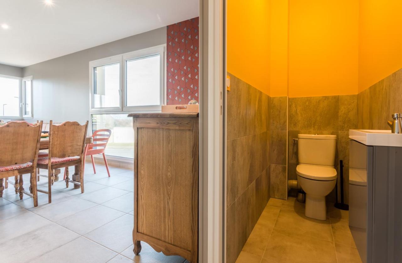 Tribord, Appt Avec Terrasse Et Vue Mer, Parking Saint-Come-de-Fresne Екстер'єр фото